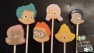 453sp Bubbly Kids Faces Chocolate or Hard Candy Lollipop Mold 453sp Bubbly Kids Faces Chocolate or Hard Candy Lollipop Mold